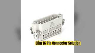 Giải pháp tiết kiệm không gian kết nối hạng nặng 16 Pos Slim