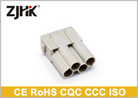 HMK-004 Han CC Đầu nối 4 pin được bảo vệ hạng nặng, 09140043041 Đầu nối hình chữ nhật công nghiệp