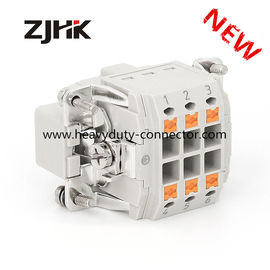 Khóa nhanh đầu cuối 6 liên lạc chèn đầu nối cắm hạng nặng Cáp liên lạc tiện lợi