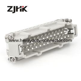 Công dụng nặng kết nối hình chữ nhật Máy điều khiển nhiệt độ kết nối 24 cực nam