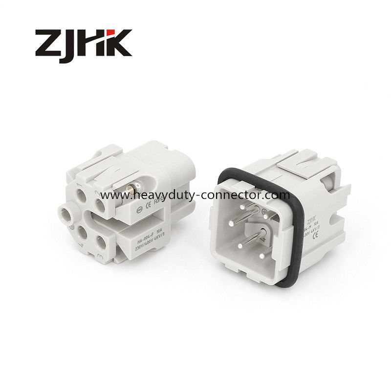 Vít công suất nặng 4 pin kết nối nam và nữ kết nối vuông kết nối 10A