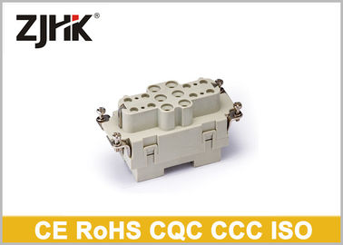 HK-006/12-M Đầu nối hạng nặng, Đầu nối hình chữ nhật pin mạ bạc cứng
